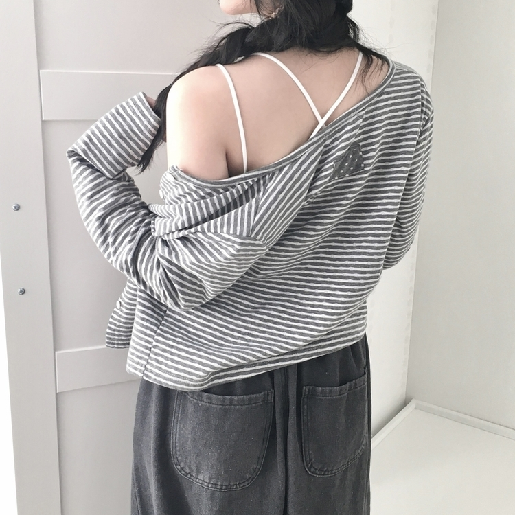 【カップ付き】レースインナーキャミソール WHITE