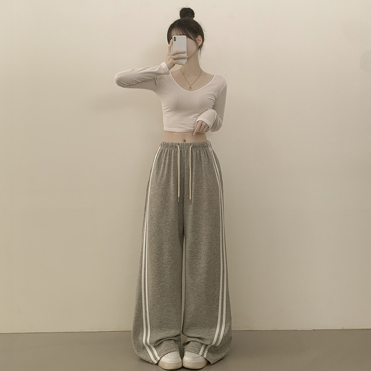 トラックラインワイドトレーニングパンツ(6color) MELANGE