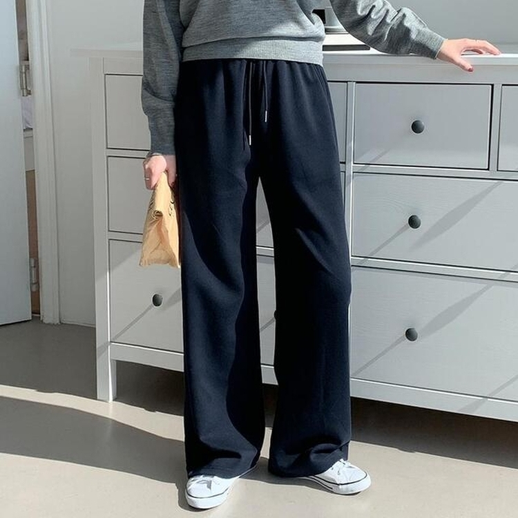 【丈別】バンディングトレーニングワイドパンツ(7color) DARK NAVY