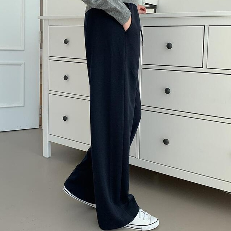 【丈別】バンディングトレーニングワイドパンツ(7color) DARK NAVY