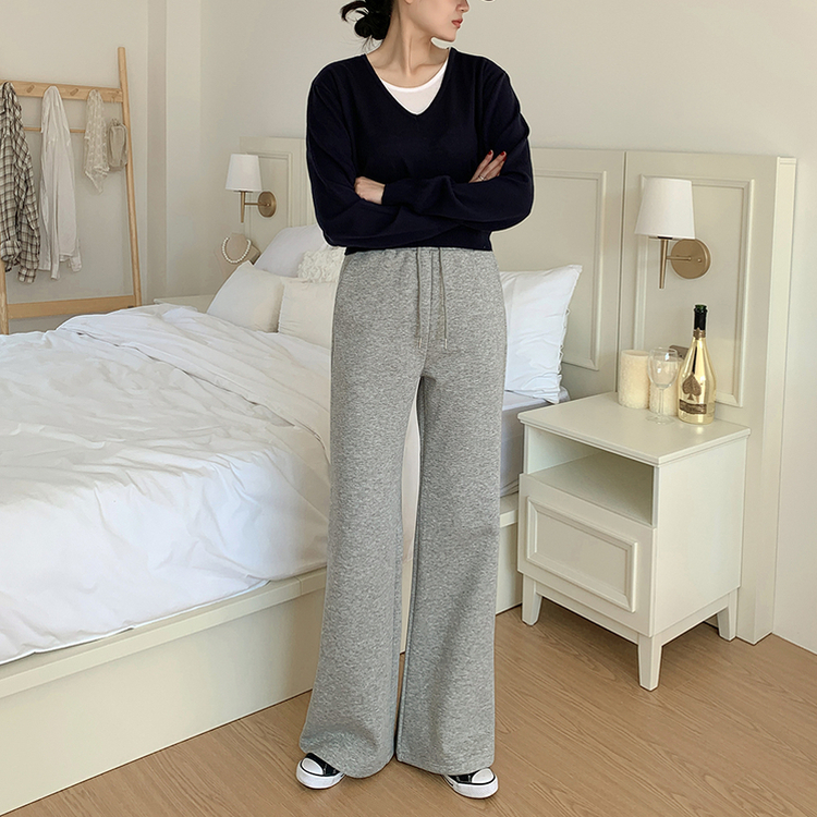 【丈別】トレーニングブーツカットパンツ GREY