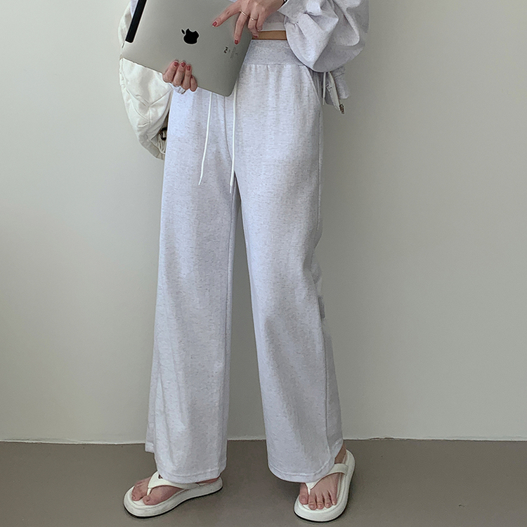 【SET】トレーニングフード ワイドパンツ IVORY