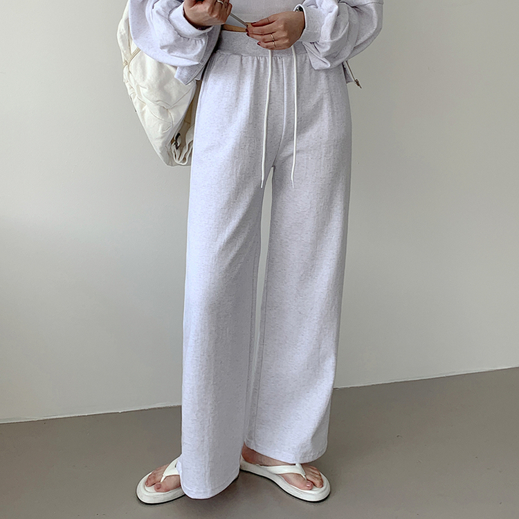 【SET】トレーニングフード ワイドパンツ IVORY