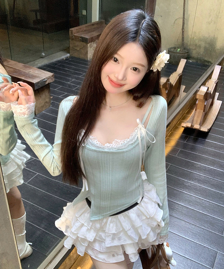 リボンダブルレイヤード MINT