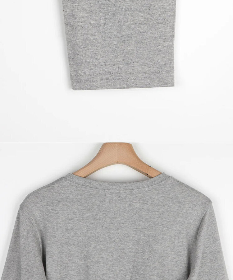 フリル長袖Ｔシャツ