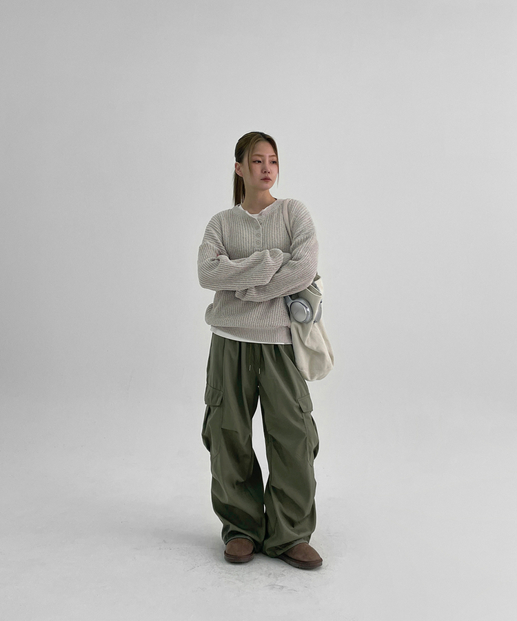 カーゴバンディングパンツ KHAKI