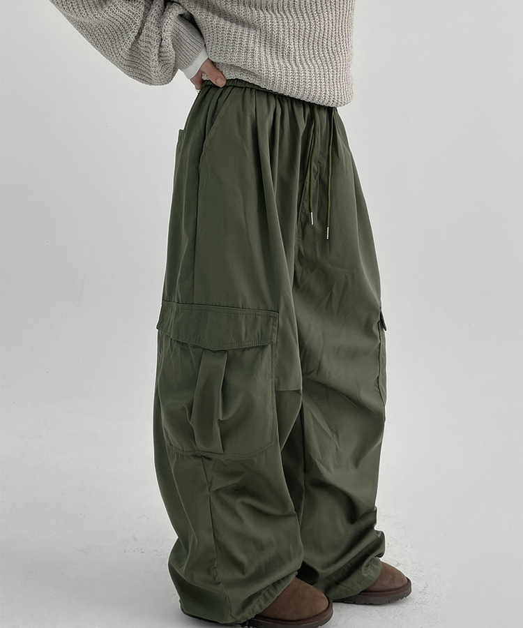 カーゴバンディングパンツ KHAKI