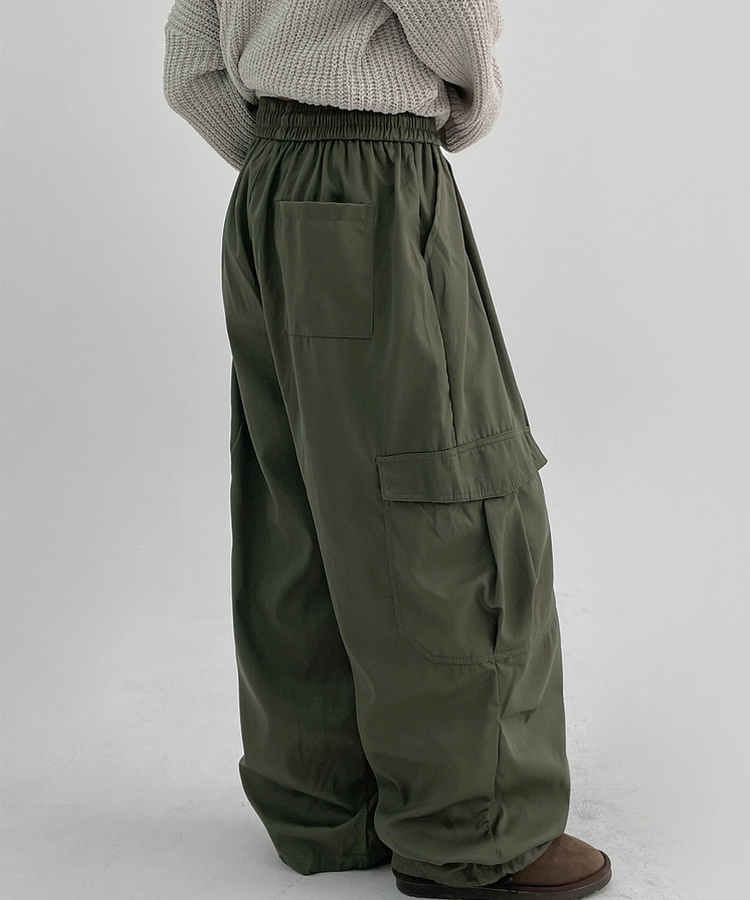 カーゴバンディングパンツ KHAKI