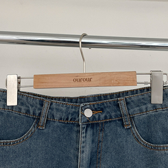 올티 데님 워싱 청남방 숏팬츠 투피스 세트