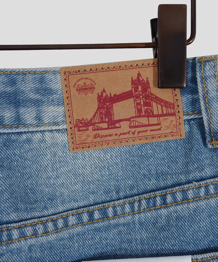 【丈別】ウォッシングデニムスカート