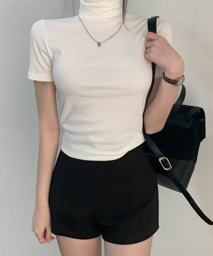 ベロアミンクショートパンツ(5color) BLACK