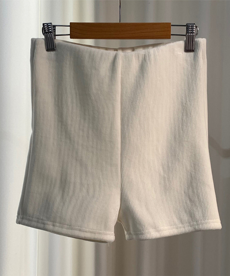ベロアミンクショートパンツ(5color)