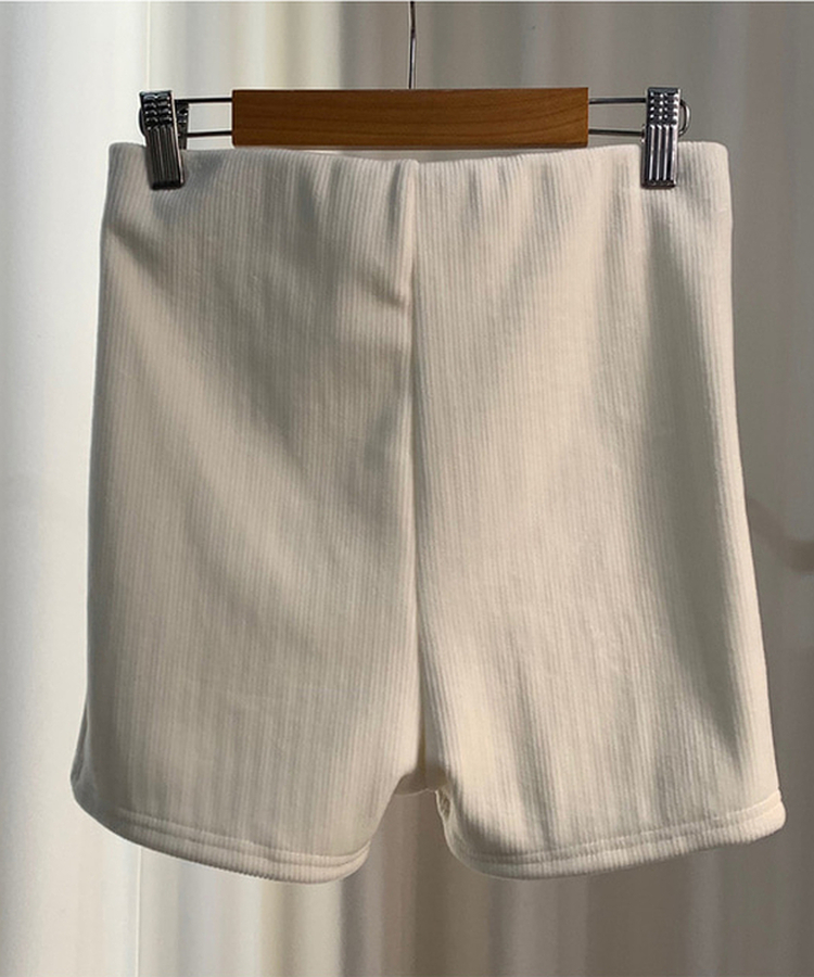 ベロアミンクショートパンツ(5color)