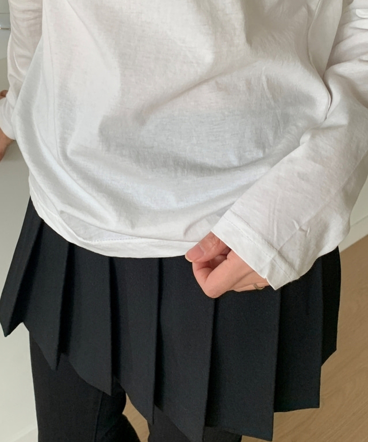 Chika Kisada プリーツ レイヤード ラップスカート 1 巻きスカート Chika Kisada プリーツ レイヤード ラップスカート 1 巻き
