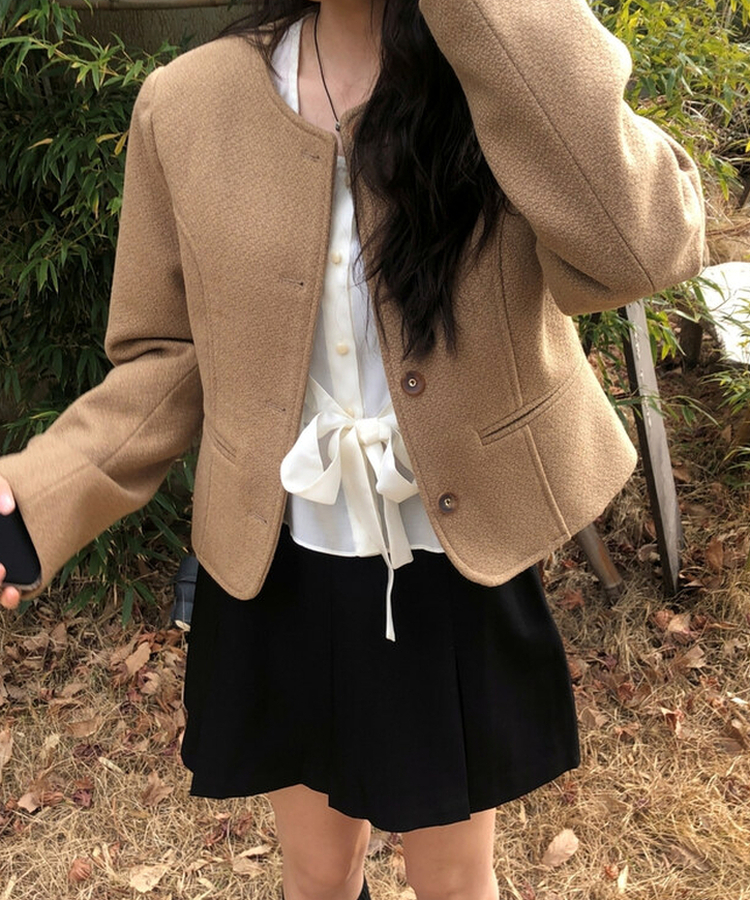 プリーツスAラインミニスカートパンツ(5color) BLACK