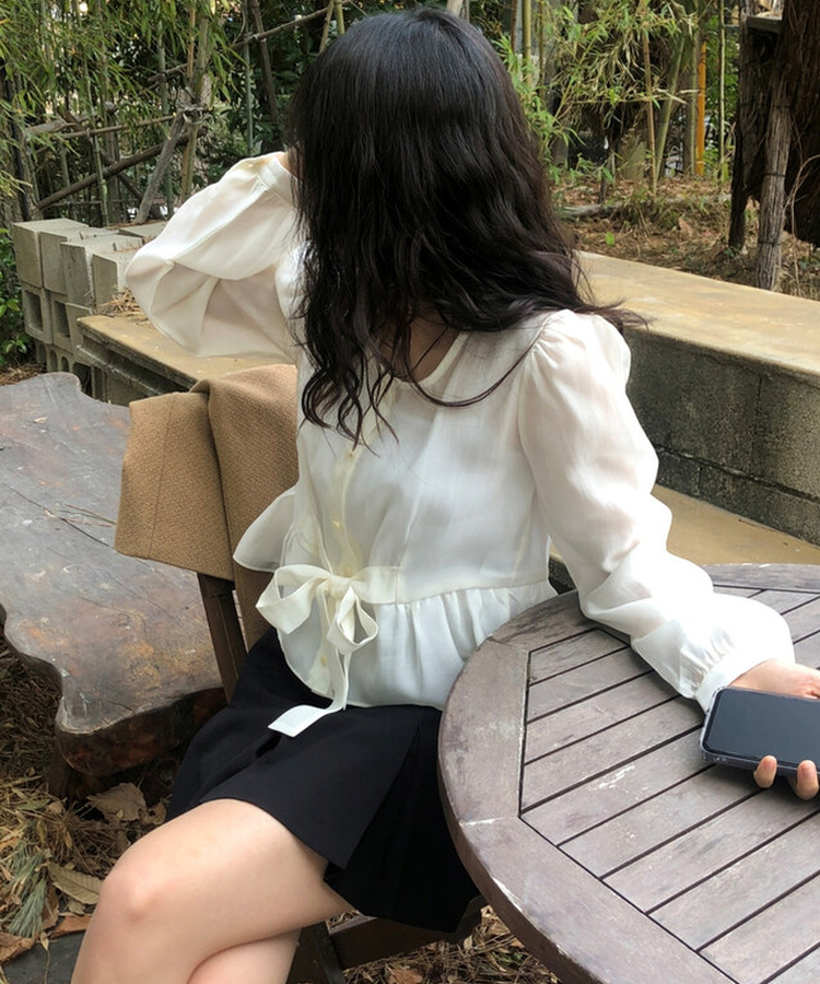 プリーツスAラインミニスカートパンツ(5color) BLACK