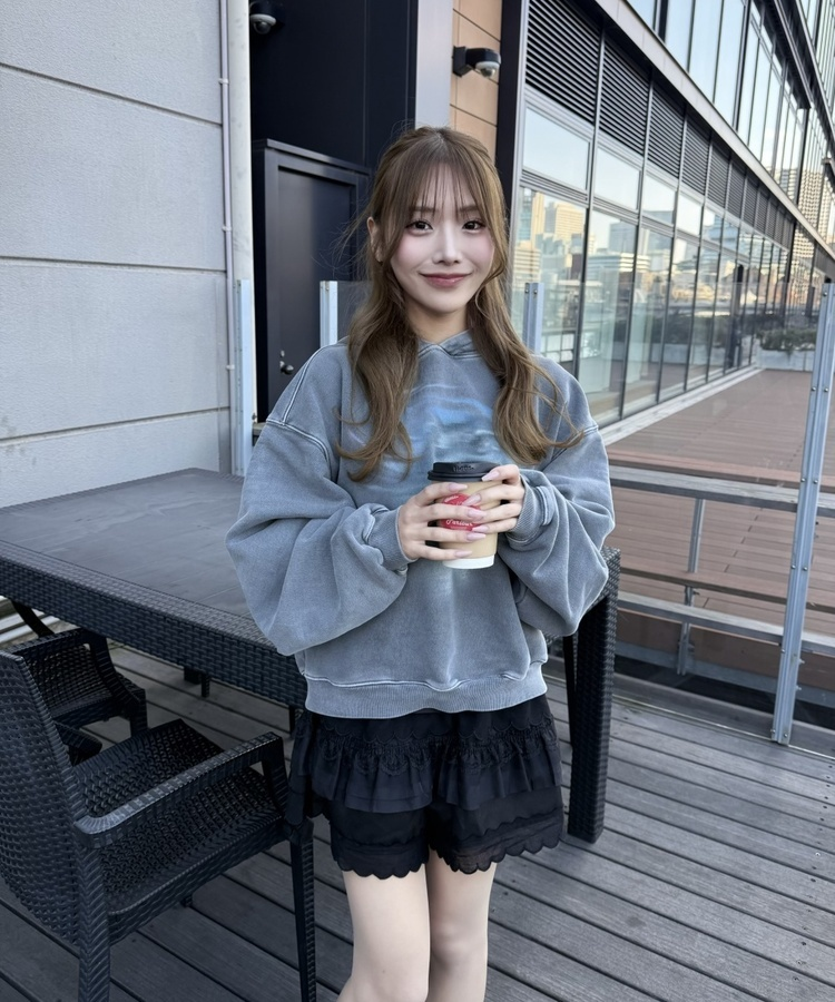 美品 archivio プリーツフリルショートパンツ 黒 サイズ40*CD817 SLY | FRILL LACE ショートパンツ (ショートパンツ ) |SHEL'TTER