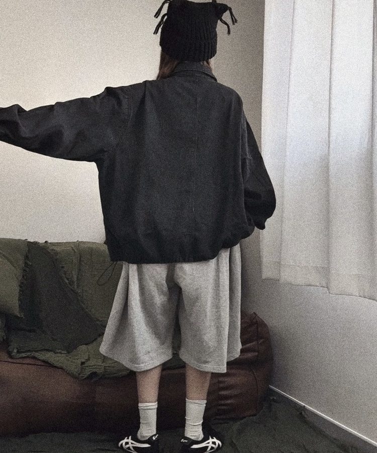 ツーポケットデニムジャケット CHARCOAL