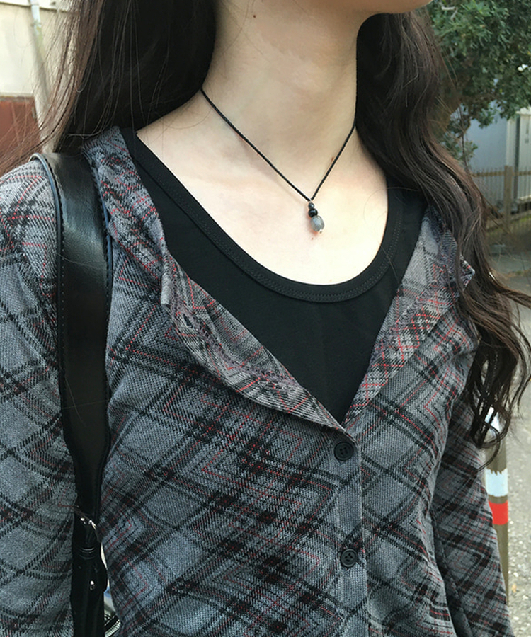 ヒッピー原石ネックレス GEMSTONE