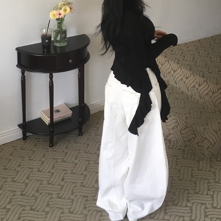 ワイドユニークパンツ IVORY