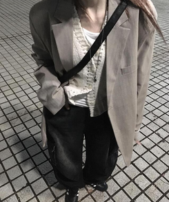 ワイド デニムカーゴパンツ BLACK DENIM