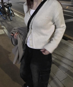 ワイド デニムカーゴパンツ BLACK DENIM