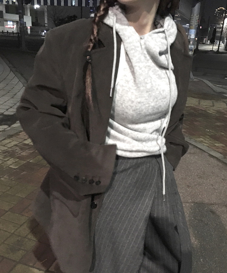 エダンルーズフード GREY