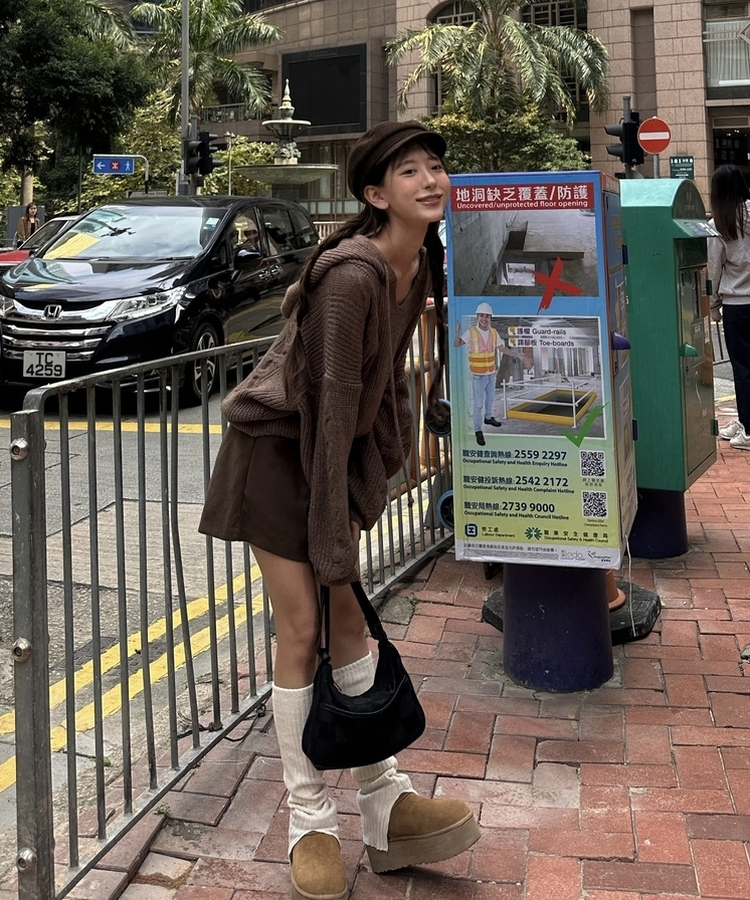 セントラルハンティングキャップ BROWN