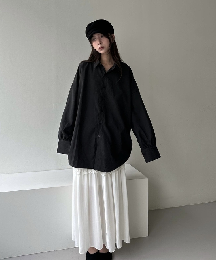 セントラルハンティングキャップ BLACK