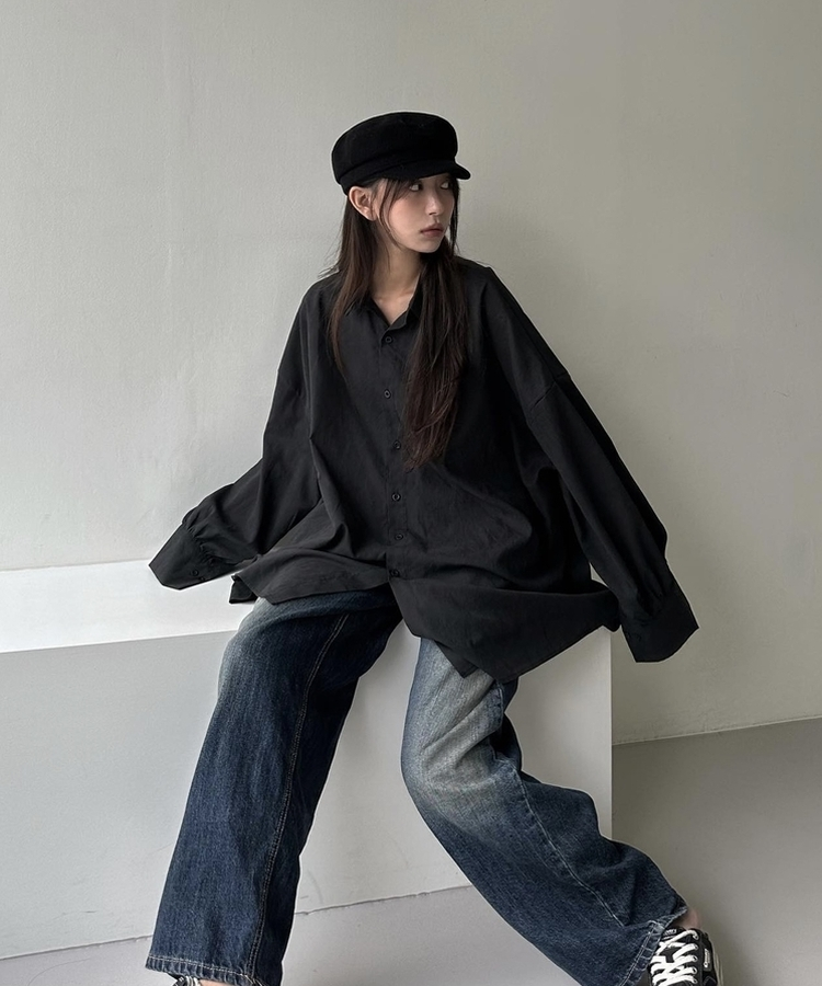 セントラルハンティングキャップ BLACK