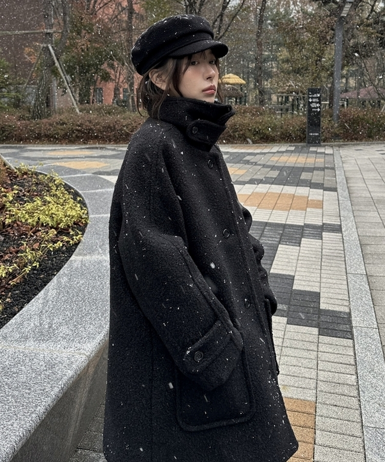 セントラルハンティングキャップ BLACK