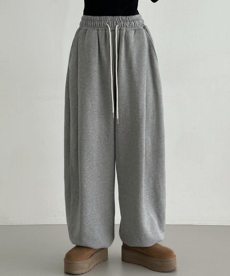 ワイドジョガートレーニングパンツ GREY