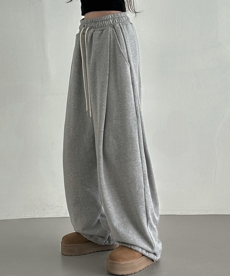 ワイドジョガートレーニングパンツ GREY