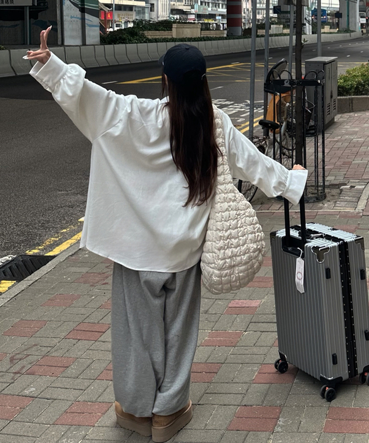 ワイドジョガートレーニングパンツ GREY