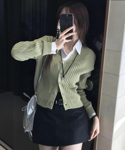 【ベルト付き】シンプルデイリーミニスカート BLACK