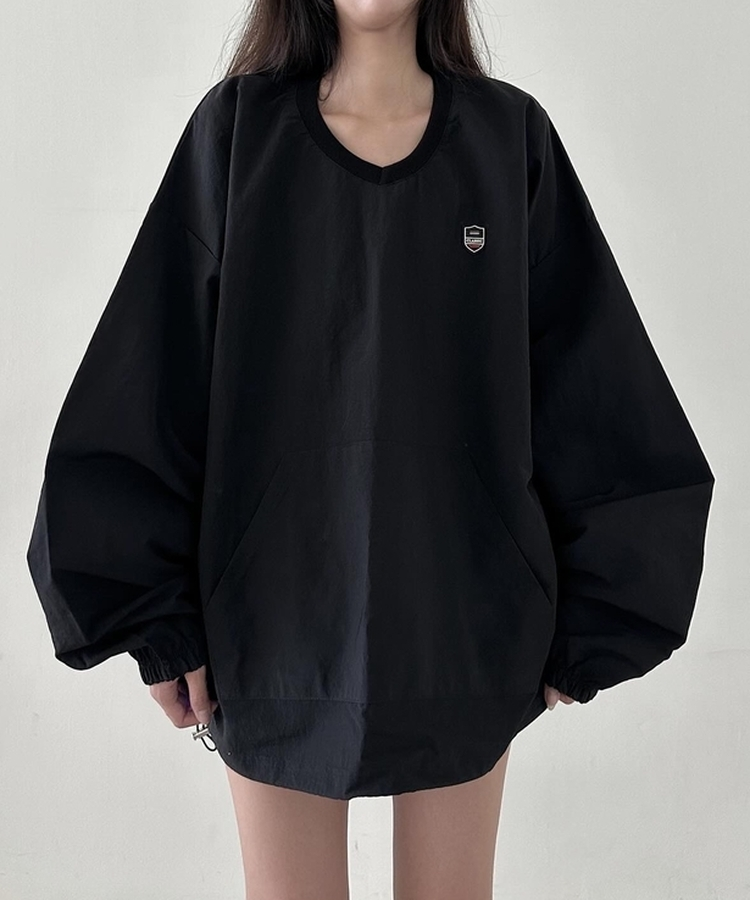 チャルマンナイロントレーナー BLACK