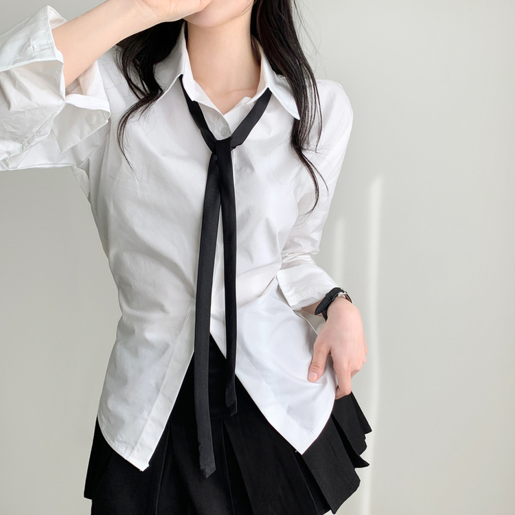 スリムロングポイント BLACK