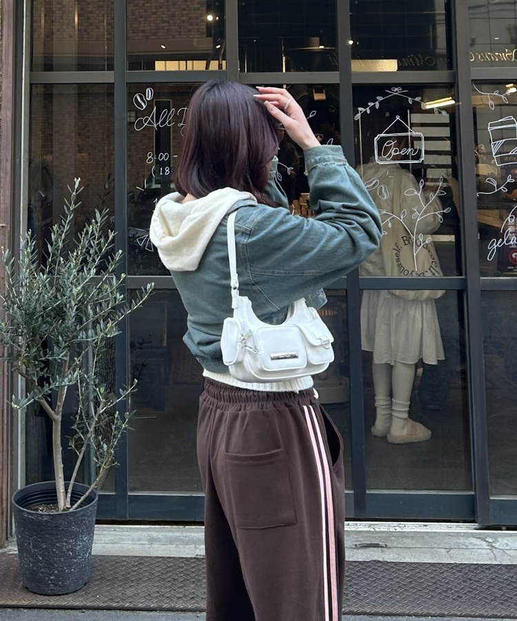 스트릿 트랙 밴딩바지 트레이닝팬츠 (5color) 브라운