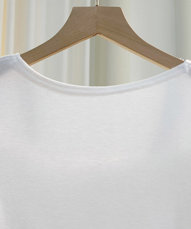 シャーリングボレロTシャツ
