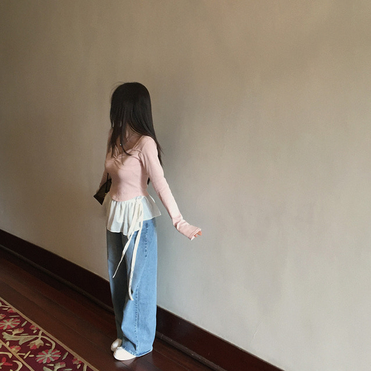 シースルーレイヤードラップスカート IVORY