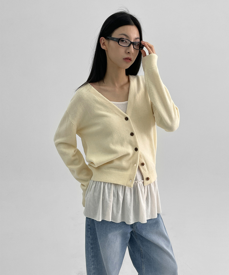 ウォッシングストレートデニムパンツ BLUE