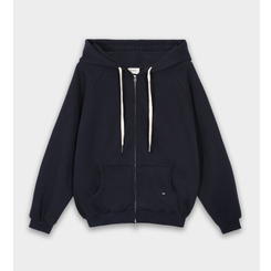 フレンチテリーフードジップアップ(5color)