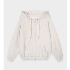 フレンチテリーフードジップアップ(5color)