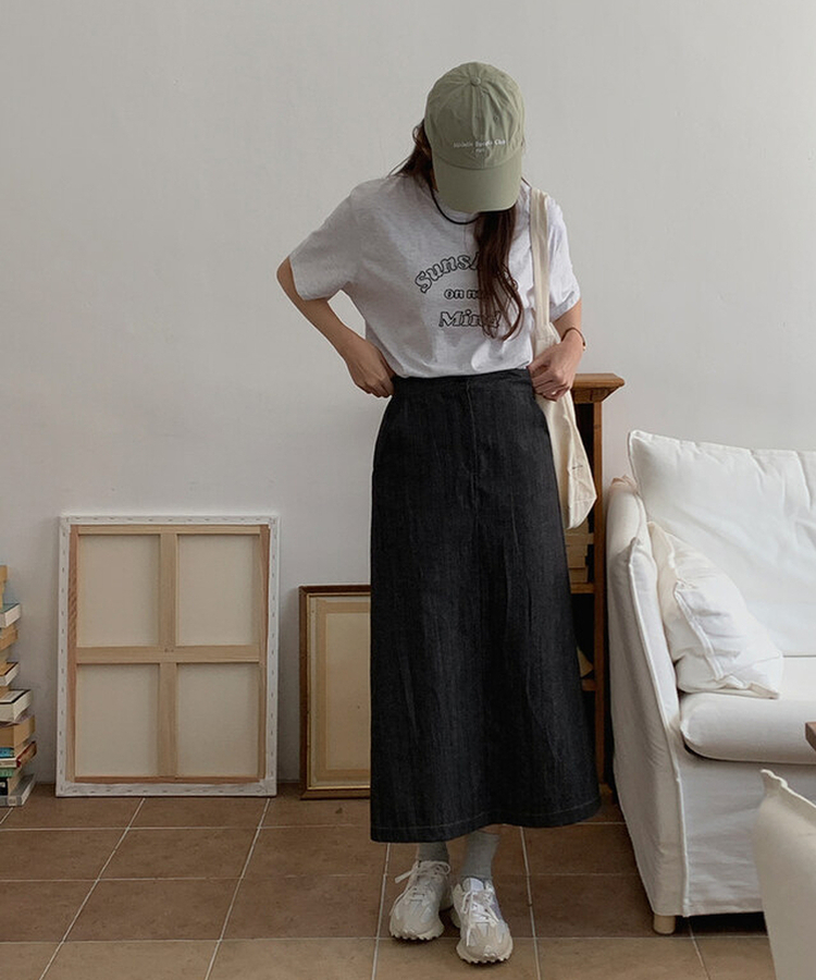 【SET】トムポートデニムセット BLACK DENIM