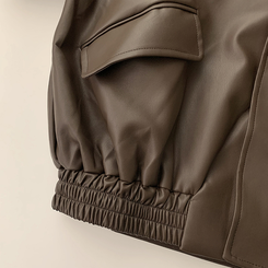 ビンテージルーズレザージャケット