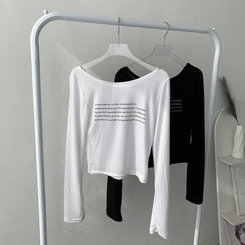 ツーピース 【SET着用可能】シースルーレタリングTシャツ ブーツカットデニム