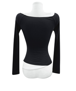 アンバランスバイカラーオフTシャツ