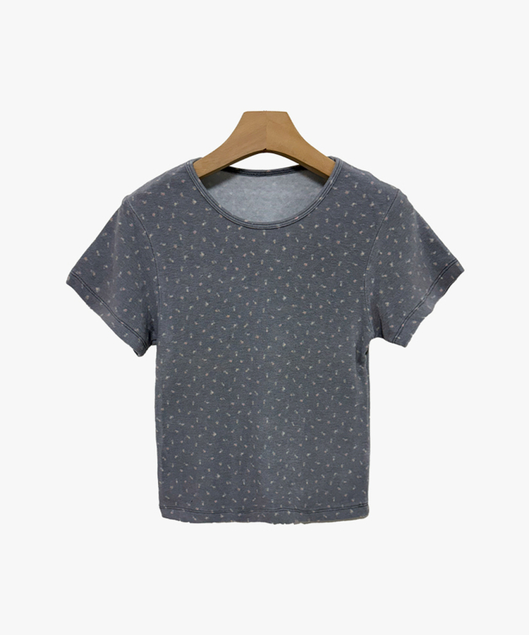 フラワーフレーバーTシャツ
