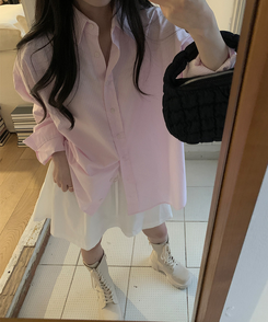 オックスフォードシャツ PINK