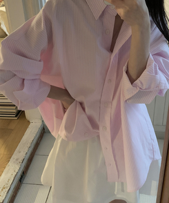 オックスフォードシャツ PINK